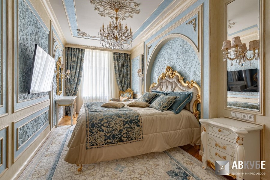 Спальня в классическом стиле от «АвКубе», фото после ремонта