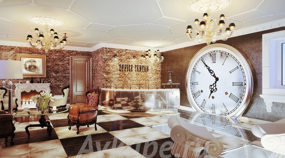 Дизайн офиса в  стиле «французская классика» фото 5